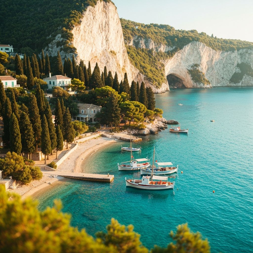 The Hidden Coves of Corfu's Northern Coast